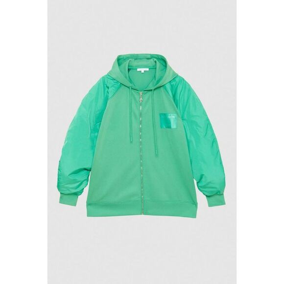 Patrizia Pepe Green Polyester Women's Sweatshirt